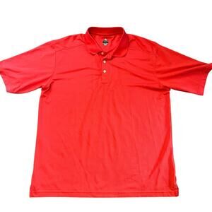 Bolle Golf Orange Men's Polo. Size Large